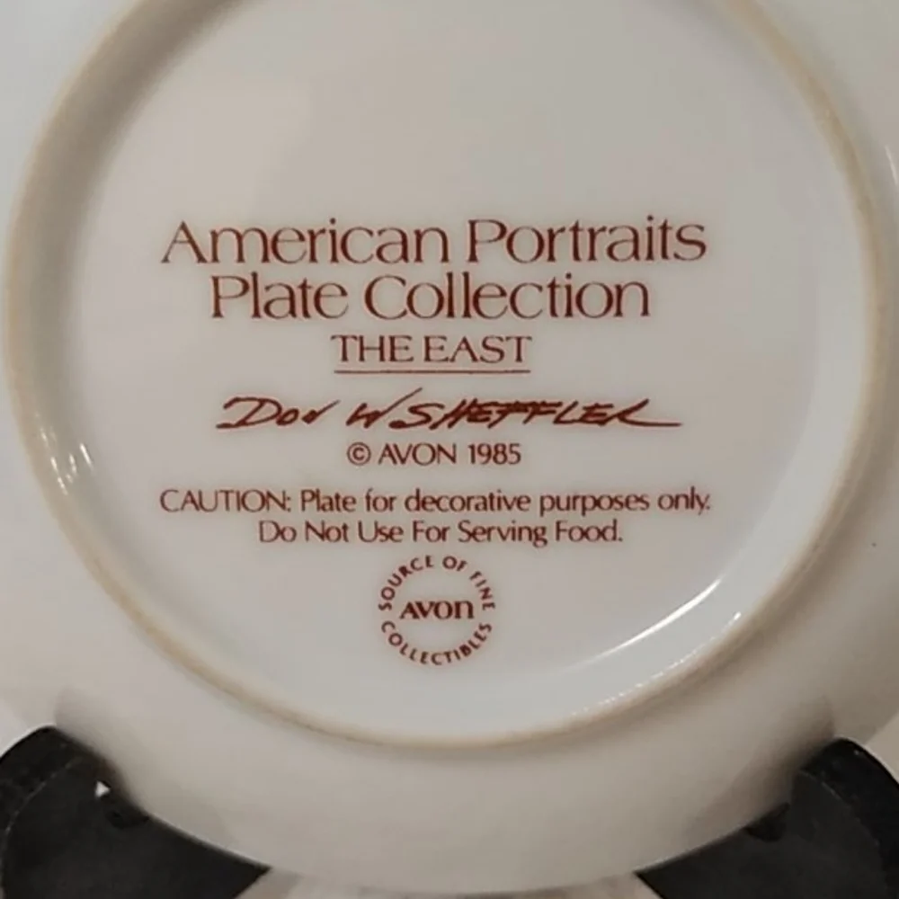 Vtg Avon American Portraits 